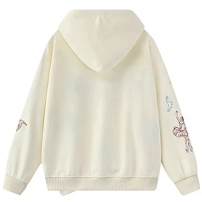 Casual Day Outfits, Easy Trendy Outfits Greek-Roman Art Embroidery Aesthetic Hoodie Casual Day Outfits, Easy Trendy Outfits Greek-Roman Art Embroidery Aesthetic Hoodie