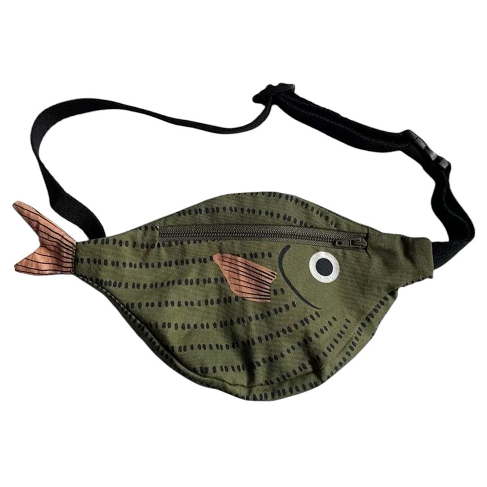 Casual Day Outfits, Easy Trendy Outfits Green Fish Waist Bag Casual Day Outfits, Easy Trendy Outfits Green Fish Waist Bag