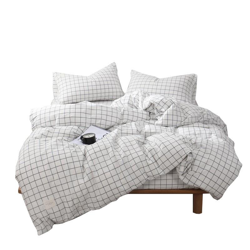 Casual Day Outfits, Easy Trendy Outfits Grid Bedding Set Casual Day Outfits, Easy Trendy Outfits Grid Bedding Set