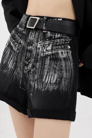 Casual Day Outfits, Easy Trendy Outfits Grunge Aesthetic Denim Shorts