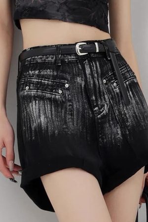Casual Day Outfits, Easy Trendy Outfits Grunge Aesthetic Denim Shorts