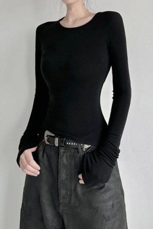 Casual Day Outfits, Easy Trendy Outfits Grunge Angel Back Top