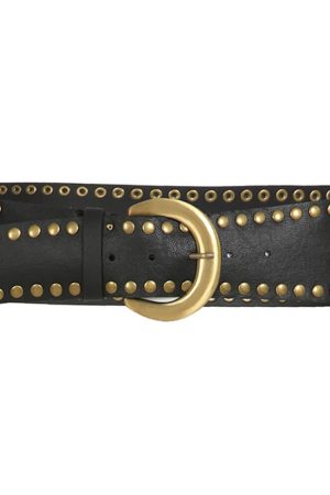 Casual Day Outfits, Easy Trendy Outfits Grunge Double Rivet Belt