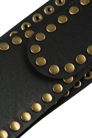 Casual Day Outfits, Easy Trendy Outfits Grunge Double Rivet Belt