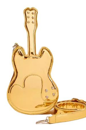 Casual Day Outfits, Easy Trendy Outfits Guitar Shaped Crossbody Bag