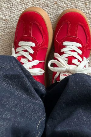 Casual Day Outfits, Easy Trendy Outfits HBD Retro Court Sneakers