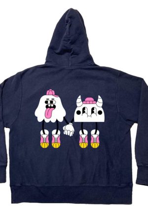 Casual Day Outfits, Easy Trendy Outfits Heart Print Hoodie