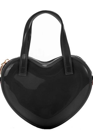 Casual Day Outfits, Easy Trendy Outfits Heart Shaped Mini Bag