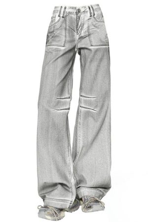 Casual Day Outfits, Easy Trendy Outfits High Fashion Silver Jeans