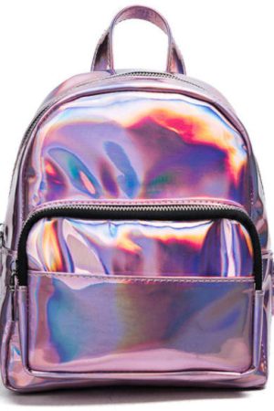 Casual Day Outfits, Easy Trendy Outfits Holo Mini Backpack