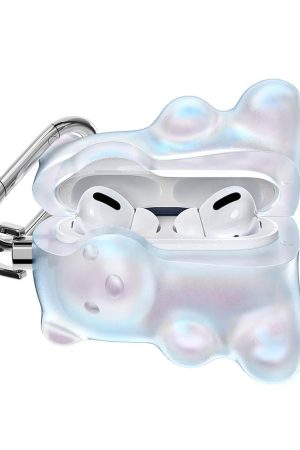 Casual Day Outfits, Easy Trendy Outfits Holographic Gummy Bear AirPods Case