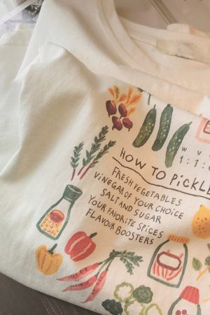 Casual Day Outfits, Easy Trendy Outfits How To Pickle Aesthetic Print Graphic T-Shirt