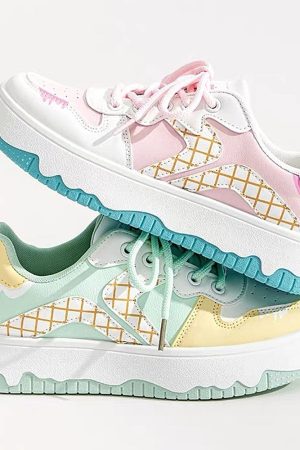 Casual Day Outfits, Easy Trendy Outfits Ice Cream Cone Sneakers