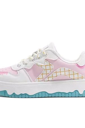 Casual Day Outfits, Easy Trendy Outfits Ice Cream Cone Sneakers
