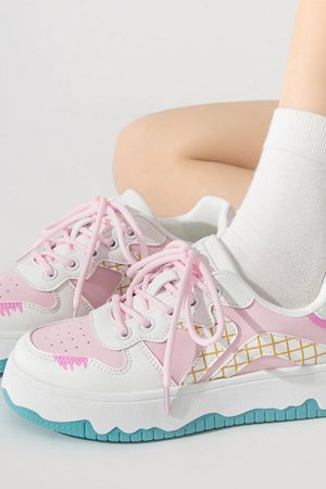 Casual Day Outfits, Easy Trendy Outfits Ice Cream Cone Sneakers