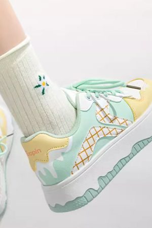 Casual Day Outfits, Easy Trendy Outfits Ice Cream Cone Sneakers