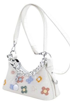 Casual Day Outfits, Easy Trendy Outfits Indie Flowers Shoulder Bag