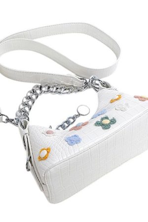 Casual Day Outfits, Easy Trendy Outfits Indie Flowers Shoulder Bag