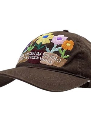 Casual Day Outfits, Easy Trendy Outfits Indie Kid Floral Cap