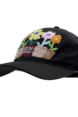 Casual Day Outfits, Easy Trendy Outfits Indie Kid Floral Cap