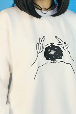 Casual Day Outfits, Easy Trendy Outfits Inner Space Sweatshirt