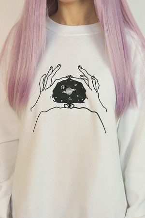 Casual Day Outfits, Easy Trendy Outfits Inner Space Sweatshirt