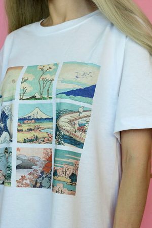 Casual Day Outfits, Easy Trendy Outfits Katsushika Hokusai Tee
