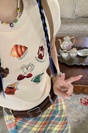 Casual Day Outfits, Easy Trendy Outfits Kawaii Aesthetic Baby Tee