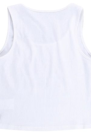 Casual Day Outfits, Easy Trendy Outfits Las Vegas Rhinestone Ribbed Tank