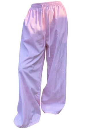 Casual Day Outfits, Easy Trendy Outfits Lazy Stripe Pants