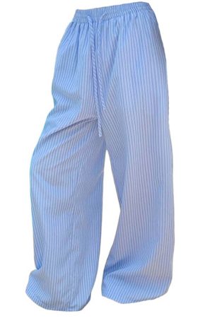 Casual Day Outfits, Easy Trendy Outfits Lazy Stripe Pants