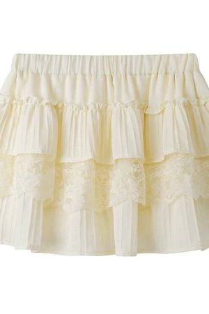 Casual Day Outfits, Easy Trendy Outfits Lemon Pie Layered Skirt