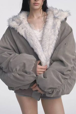 Casual Day Outfits, Easy Trendy Outfits Less Conversation Reversible Fur Jacket