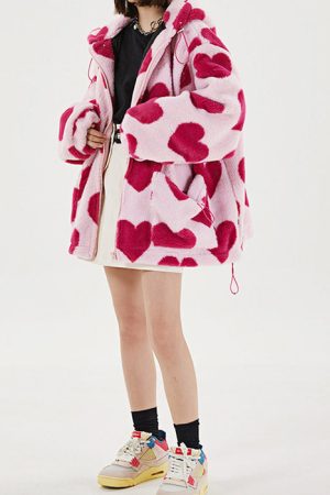 Casual Day Outfits, Easy Trendy Outfits Love Bites Hooded Jacket