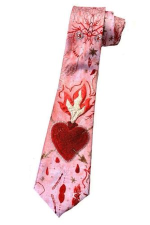 Casual Day Outfits, Easy Trendy Outfits Love Is Burning Statement Tie