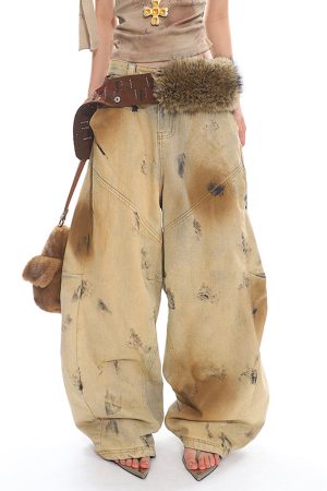 Casual Day Outfits, Easy Trendy Outfits Major Trouble Sand-Wash Jeans