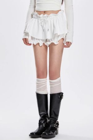 Casual Day Outfits, Easy Trendy Outfits Marshmallow Milk Skirt