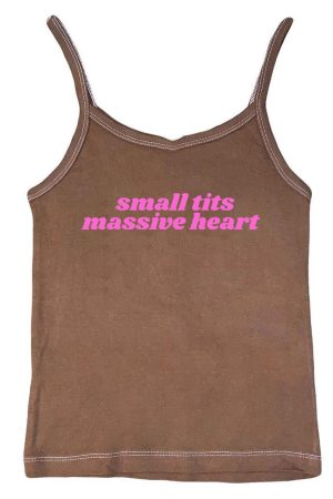 Casual Day Outfits, Easy Trendy Outfits Massive Heart Tank Top