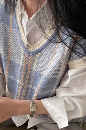 Casual Day Outfits, Easy Trendy Outfits Meet Me On Campus Blue Vest