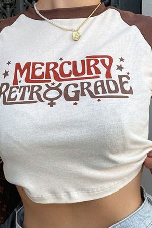 Casual Day Outfits, Easy Trendy Outfits Mercury Retrograde Crop Top