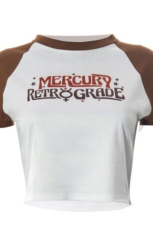 Casual Day Outfits, Easy Trendy Outfits Mercury Retrograde Crop Top