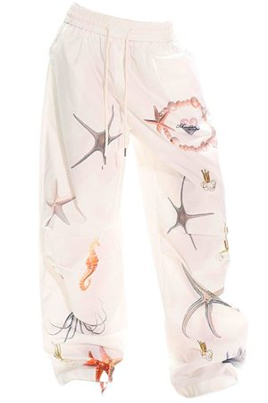 Casual Day Outfits, Easy Trendy Outfits Mermaid Aesthetic Wide-Leg Trousers