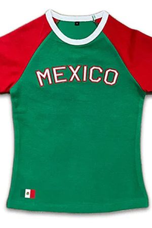 Casual Day Outfits, Easy Trendy Outfits Mexico Raglan Baby Tee