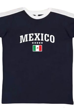 Casual Day Outfits, Easy Trendy Outfits Mexico Raglan Baby Tee