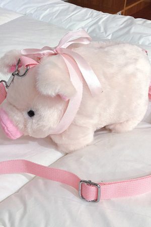 Casual Day Outfits, Easy Trendy Outfits Mini Pig Shoulder Bag