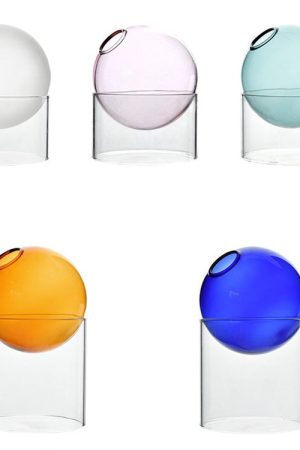 Casual Day Outfits, Easy Trendy Outfits Mini Spherical Glass Vase