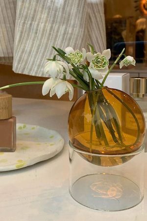 Casual Day Outfits, Easy Trendy Outfits Mini Spherical Glass Vase