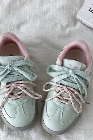 Casual Day Outfits, Easy Trendy Outfits Mint Gelato & Strawberry Sneakers
