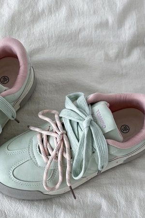 Casual Day Outfits, Easy Trendy Outfits Mint Gelato & Strawberry Sneakers