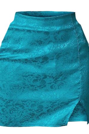 Casual Day Outfits, Easy Trendy Outfits Missed Calls Satin Skirt